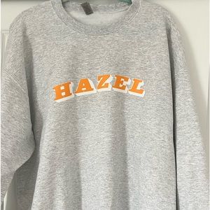 hazel crewneck (not hazel boutique)